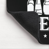 Bachelor Party Team Groom Bridge 4 Mousepad (Ecke)