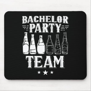 Bachelor Party Team Groom Bridge 4 Mousepad