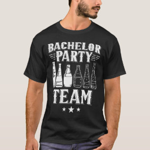 Bachelor Party Team Groom Bridge 4 T-Shirt