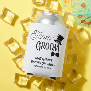 Bachelor Party Team Groom Gastgeschenk Hochzeit Dosenkühler