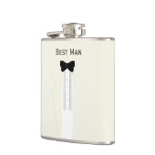 Bachelor Party Trauzeuge Tuxedo Wedding Flask Flachmann (Links)