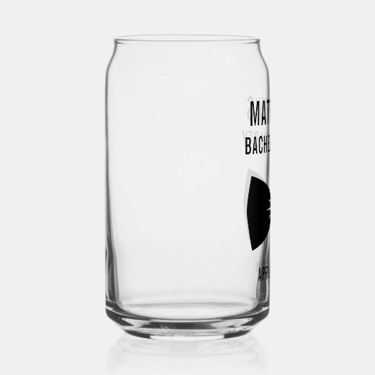 Bachelor Party Tuxedo Bow Krawatte Gastgeschenk Ho Dosenglas (Rechts)