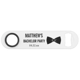 Bachelor Party Tuxedo Bow Krawatte Gastgeschenk Ho Speed Flaschenöffner