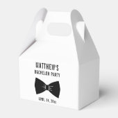 Bachelor Party Tuxedo Bow Krawatte Hochzeit Geschenkschachtel (Rückseite)
