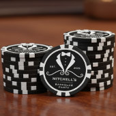 Bachelor Party Tuxedo Suit Bowtie Black Wedding Pokerchips