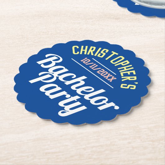 Bachelor-Party Untersetzer (angewinkelt)