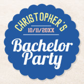 Bachelor-Party Untersetzer (Vorderseite)