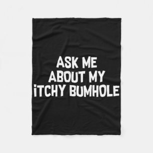 Bachelor Party verdrängen Itchy Bum Groom Fleecedecke