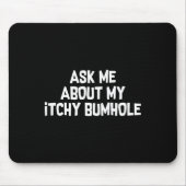 Bachelor Party verdrängen Itchy Bum Groom Mousepad (Vorne)