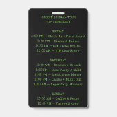 Bachelor Party VIP Badge Backstage Pass Ausweis (Rückseite)