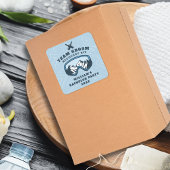 Bachelor Party Weekend Ski Trip Erholung Quadratischer Aufkleber