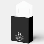 Bachelor Party White Tuxedo Krawatte Hangover Blac Geschenkschachtel (Offen)