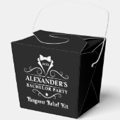 Bachelor Party White Tuxedo Krawatte Hangover Geschenkschachtel (Vorderseite)