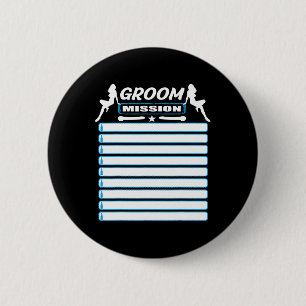 Bachelor Party with Checklist - Aufgaben für die G Button