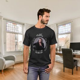 Bachelor Schwarz-weiße Foto Mythos Legende T-Shirt