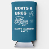 Bachelor-See Boote und Bachelor Custom Bachelor Pa Selters Dosenkühler (Vorderseite)