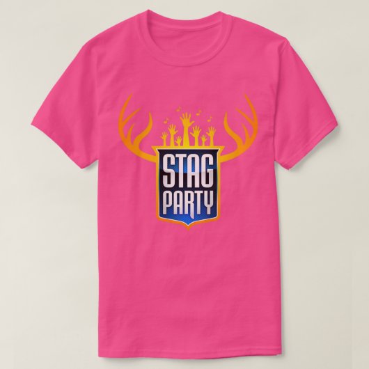 Bachelor Stag Party 12 T-Shirt (Design vorne)