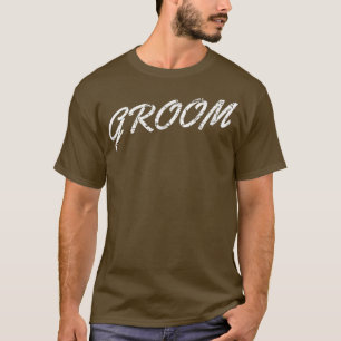 Bachelor Stag Party Funny Groom Groomsmen Wedding  T-Shirt