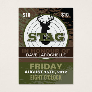 Bachelor/Stag-Tickets