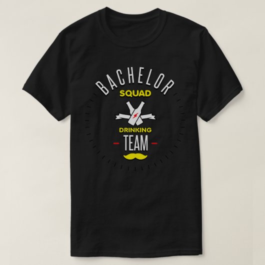 Bachelor-Team T-Shirt (Design vorne)