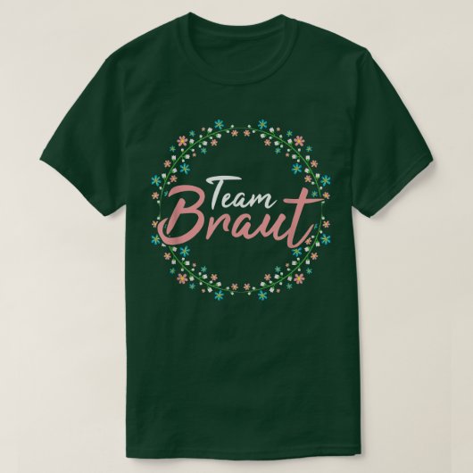 Bachelor-Team T-Shirt (Design vorne)