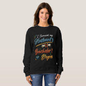 Bachelor ÜBERLEBTE MEINES HUSBAND MIT DEM BACHELOR Sweatshirt (Vorne ganz)