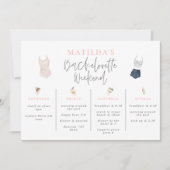 Bacheloretour-Bar am Wochenende (Vorderseite)