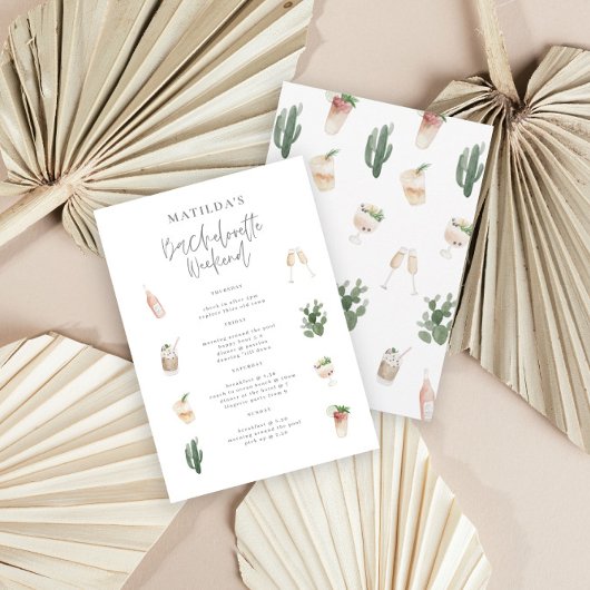 Bacheloretour-Bar am Wochenende