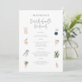 Bacheloretour-Bar am Wochenende (Stehend Vorderseite)