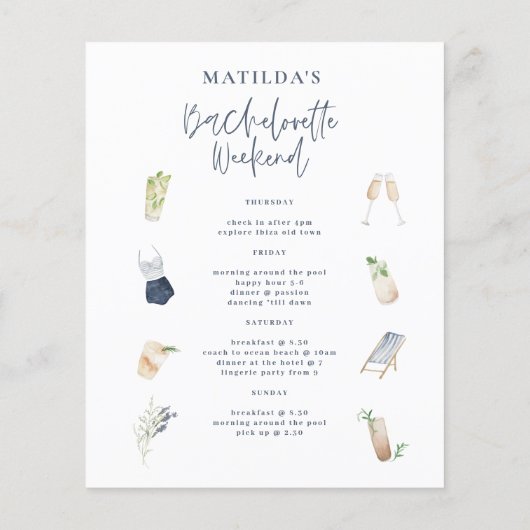 Bacheloretour-Wochenende mit Blick auf das blaue M (Rückseite)