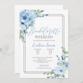 Bachelorett Einladung (Vorne/Hinten)