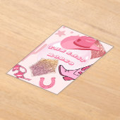 Bachelorette Acryleinladungen (Ablage )
