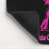 Bachelorette Alert Bride Gone Wild - Hochzeit B Mousepad (Ecke)