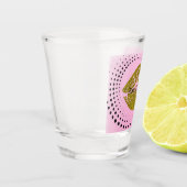 Bachelorette "Bachelorette", Gold Digger Hot Lips Schnapsglas (Links)