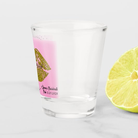 Bachelorette "Bachelorette", Gold Digger Hot Lips Schnapsglas (Rechts)