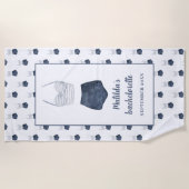 Bachelorette Bachelorette Strandtuch (Vorderseite)