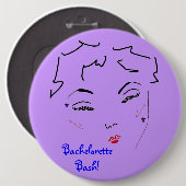 Bachelorette Bash Button (Vorne & Hinten)