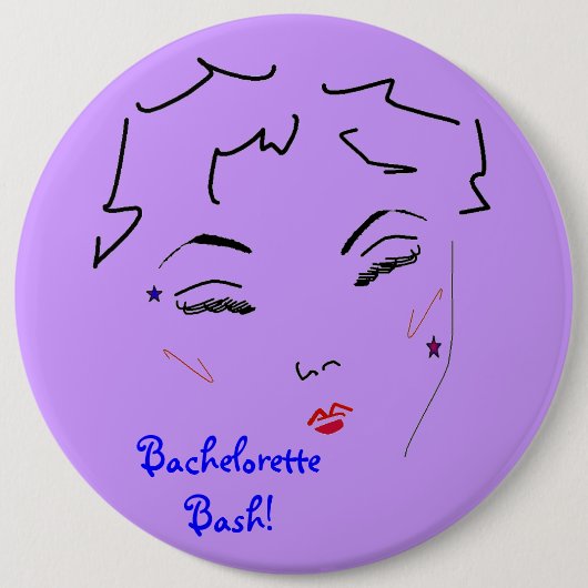 Bachelorette Bash Button (Vorderseite)