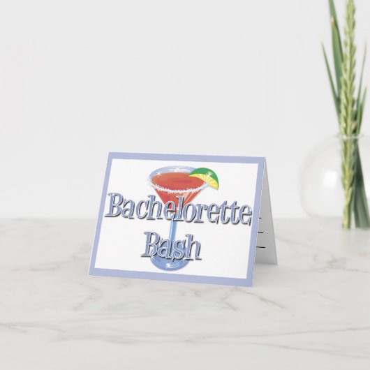 Bachelorette Bash Einladungen (Vorderseite)