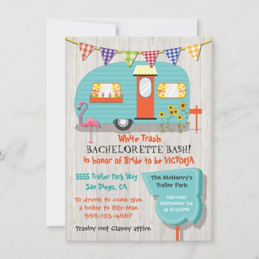 Bachelorette-Bash-Party Einladung (Vorderseite)