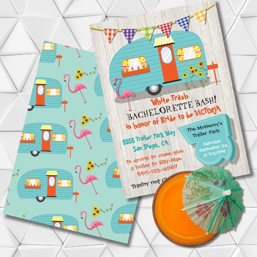 Bachelorette-Bash-Party Einladung