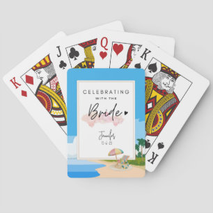 Bachelorette Beach Custom Playing Cards Spielkarten