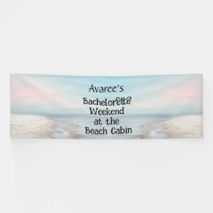 Bachelorette Beach Party im Cabin Banner