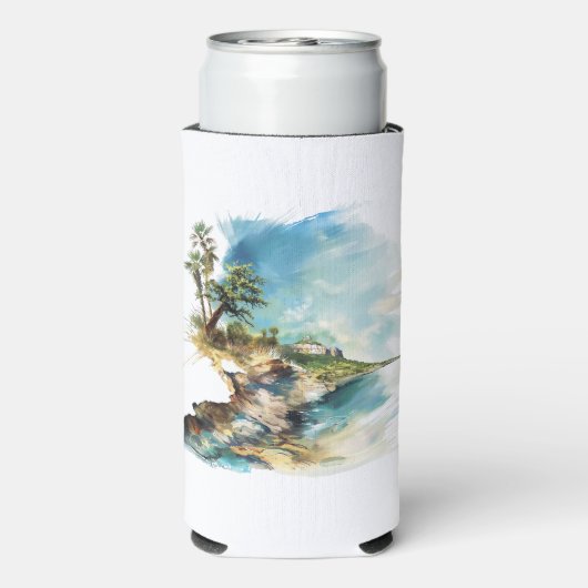 Bachelorette Beach Weekend Selters Dosenkühler (Seltzer Rückseite)