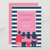 Bachelorette Besties Girlfriend Party (Vorne/Hinten)