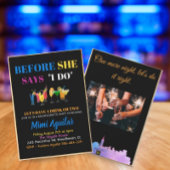 Bachelorette, bevor sie sagt, ich mache Einladung