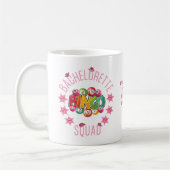 BACHELORETTE BINGO SQUAD Custom Western Coquette Kaffeetasse (Links)