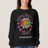 BACHELORETTE BINGO SQUAD Custom Western Coquette Sweatshirt (Vorderseite)