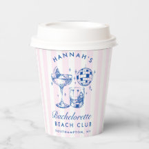 Bachelorette Blue Disco Cocktail Bar Settecentesim