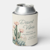 Bachelorette blühende Kakteen Sukkulente Wüste Vib Dosenkühler (Kanne Vorderseite)